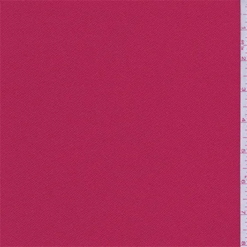 1 1/4 YD PC-Autumn Red Crepe Knit Fabric