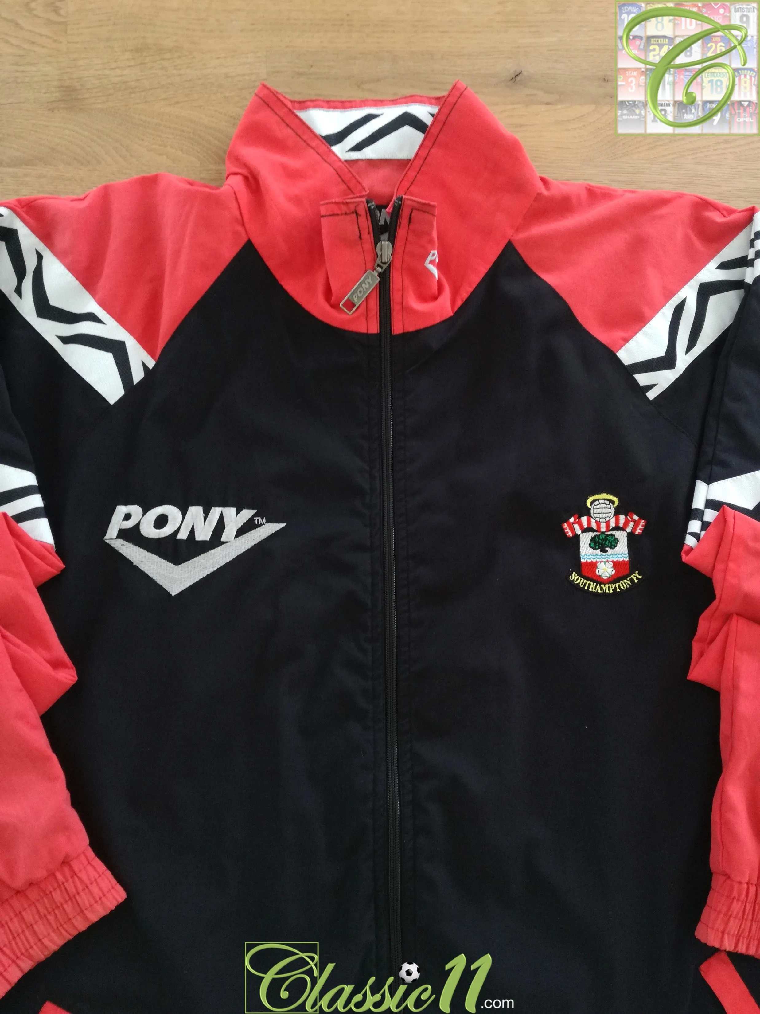 1993/94 Southampton Football Track Jacket (L)