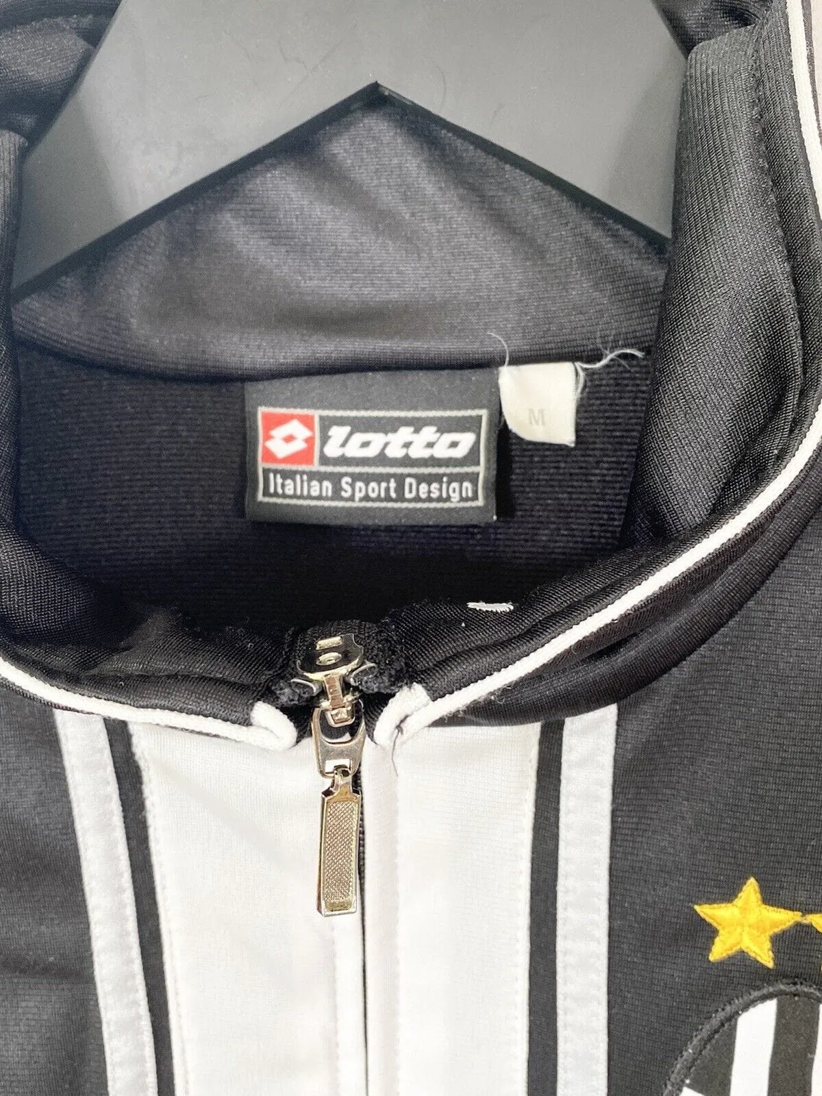 2003/04 JUVENTUS Vintage Lotto Track Top Jacket (M) Del Piero, Nedved