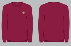 2024 Maroon Crew Neck Jumper