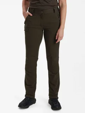 30% OFF DEERHUNTER Lady Ann Full Stretch Trousers - Fallen Leaf - Size: UK 16 (EU44)