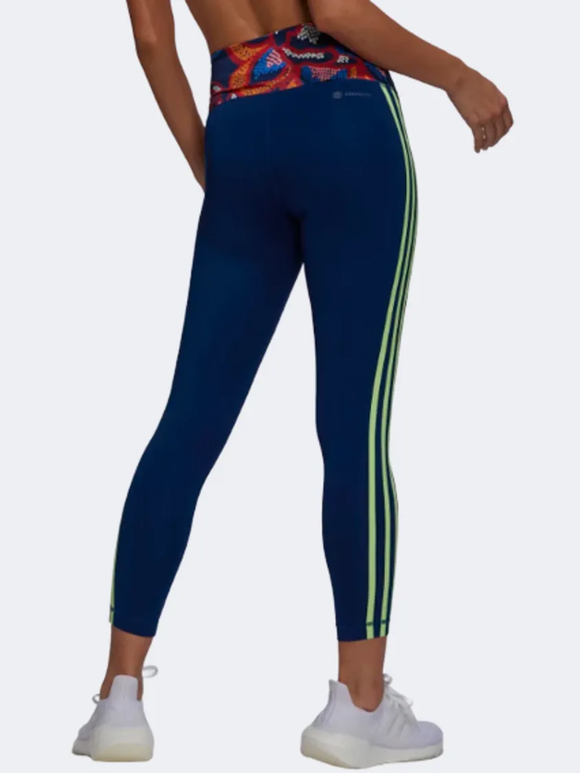 Adidas Farm Rio Essentials 7/8 Women Training Tight Navy/Multi