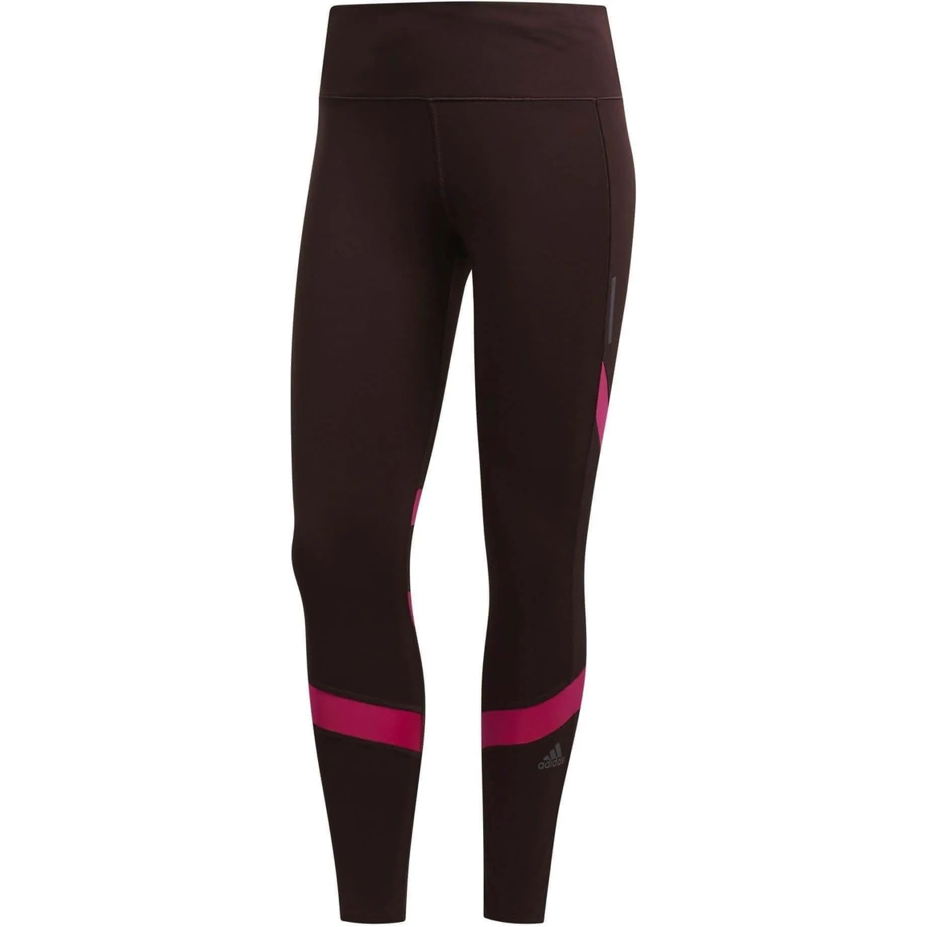 adidas How We Do Womens 7/8 Running Tights - Red