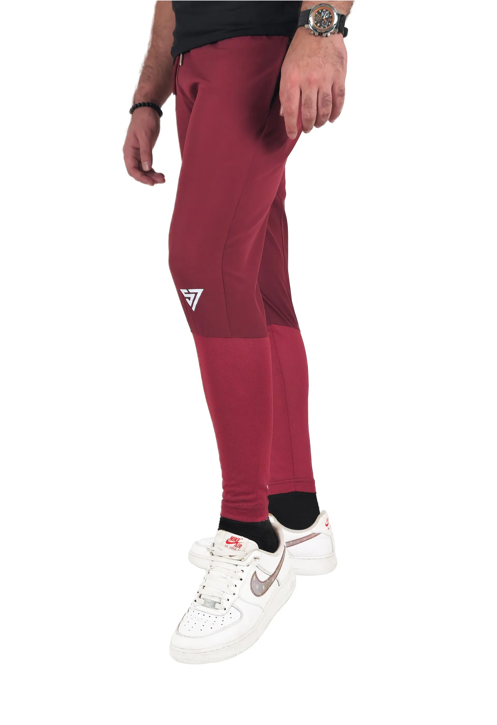 AirFlex Trouser Maroon (SlimFit)