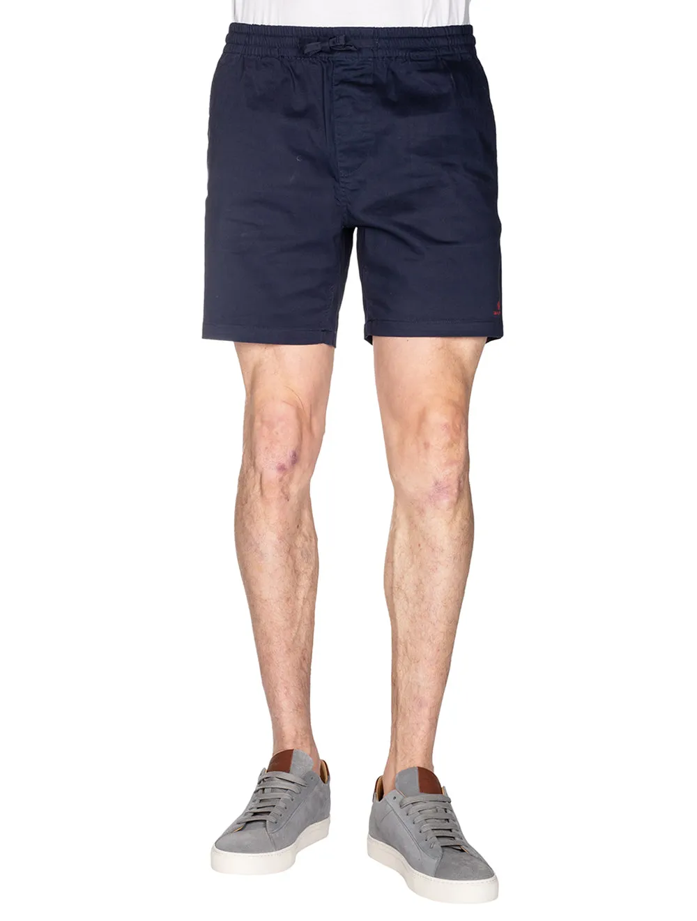 Allister Draw String Logo Shorts Marine