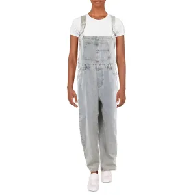 Anrabess Womens Pockets Denim Overall