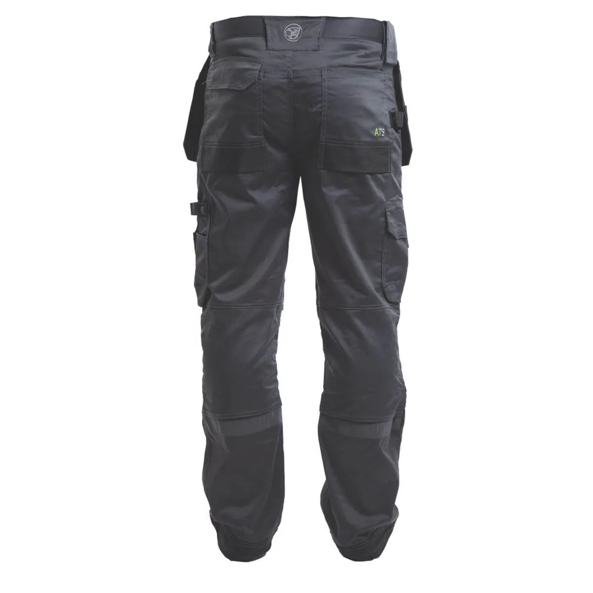 Apache ATS 3D Stretch Work Trousers Black / Grey 36" W 29" L