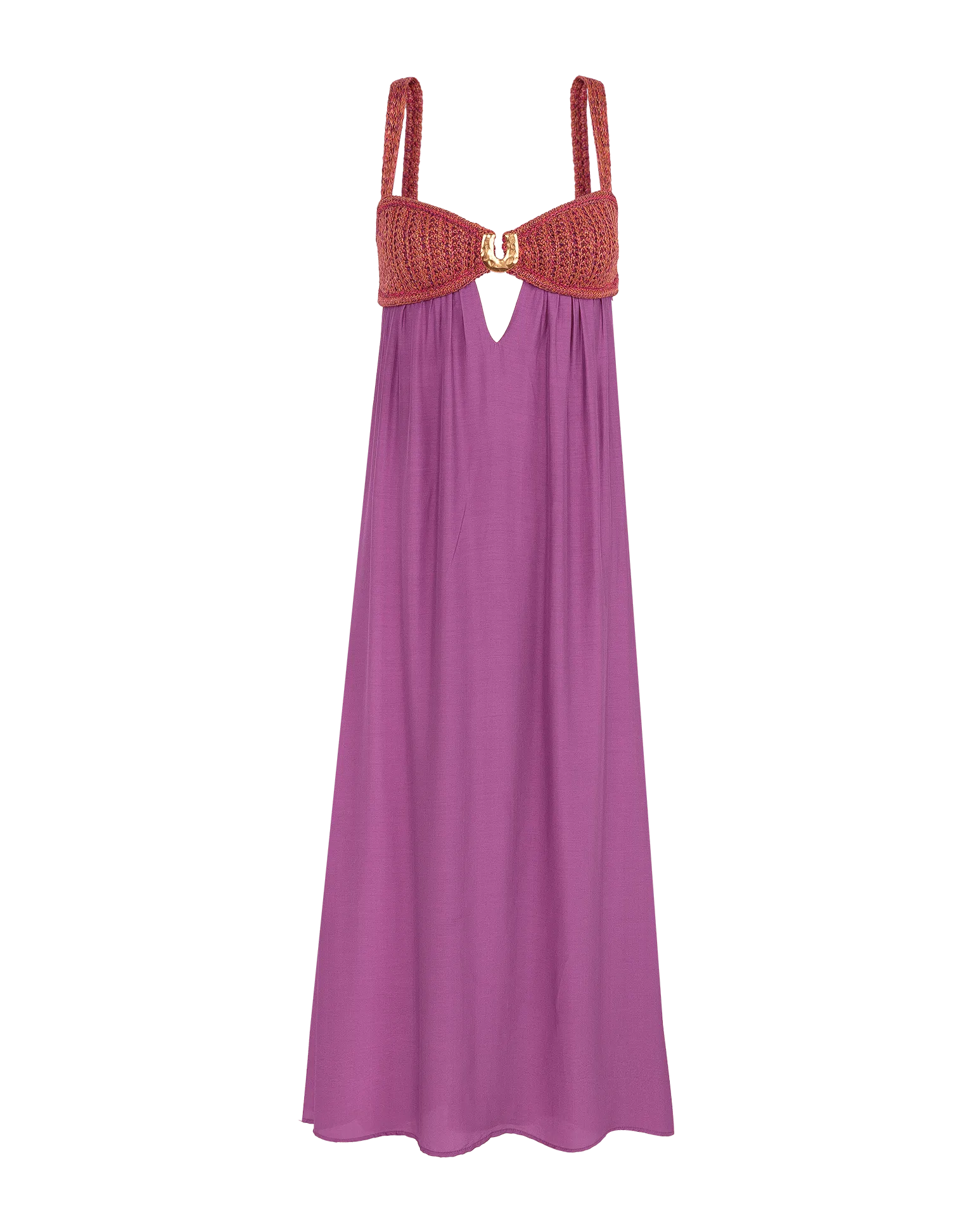 Aria Long Dress - Berry Burst