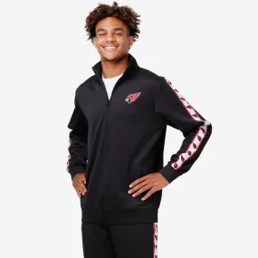 Arizona Cardinals Stripe Logo Track Jacket