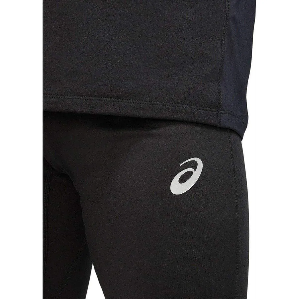 Asics Core Winter Mens Long Running Tights - Black