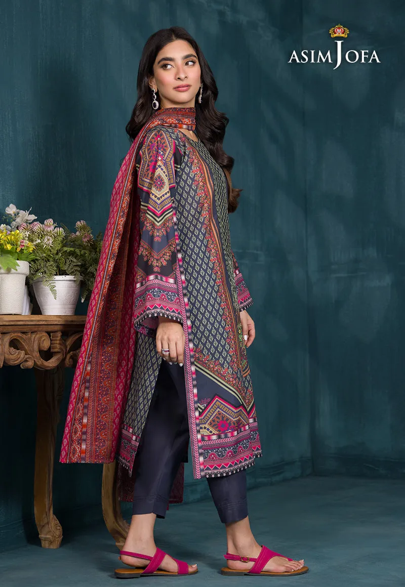 Asim Jofa Gul Rung Stitched/Pret Collection – AJGR-12