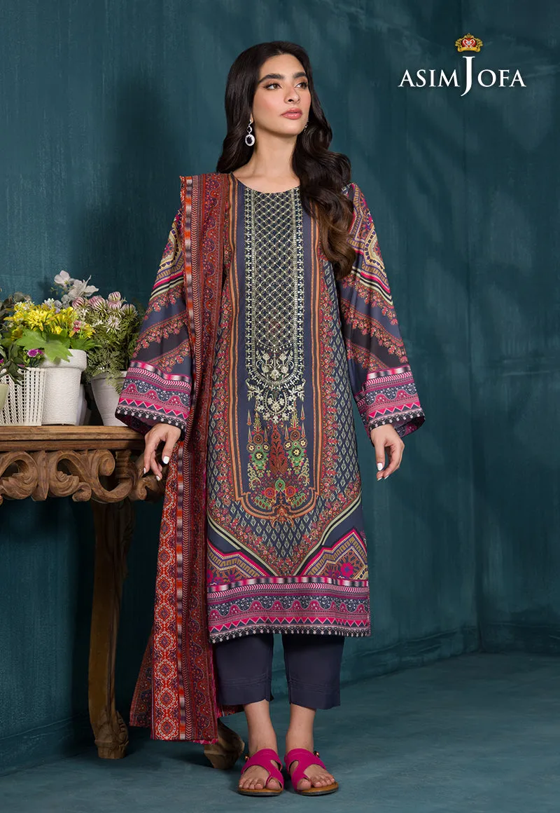 Asim Jofa Gul Rung Stitched/Pret Collection – AJGR-12