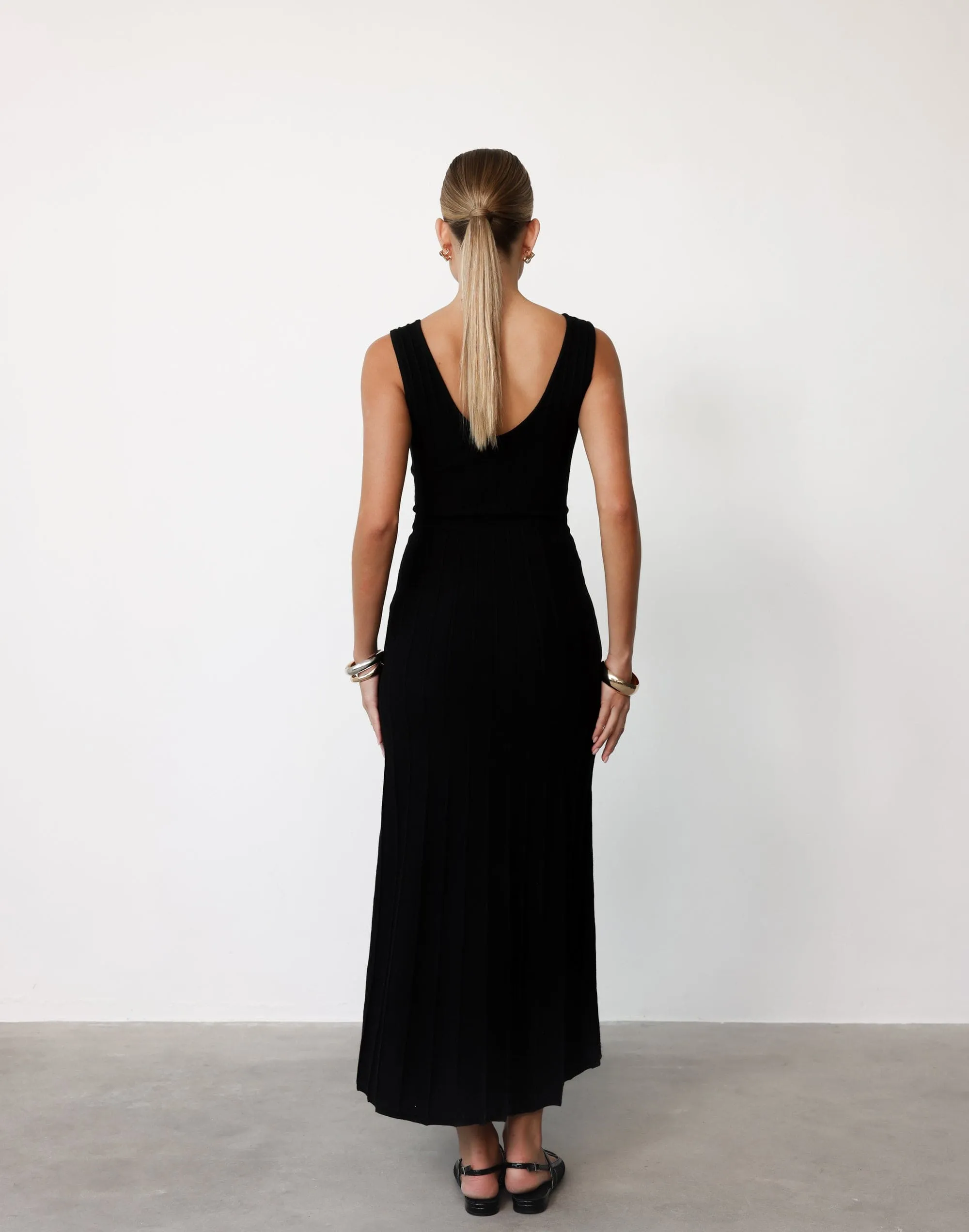 Aurelia Maxi Dress (Black)