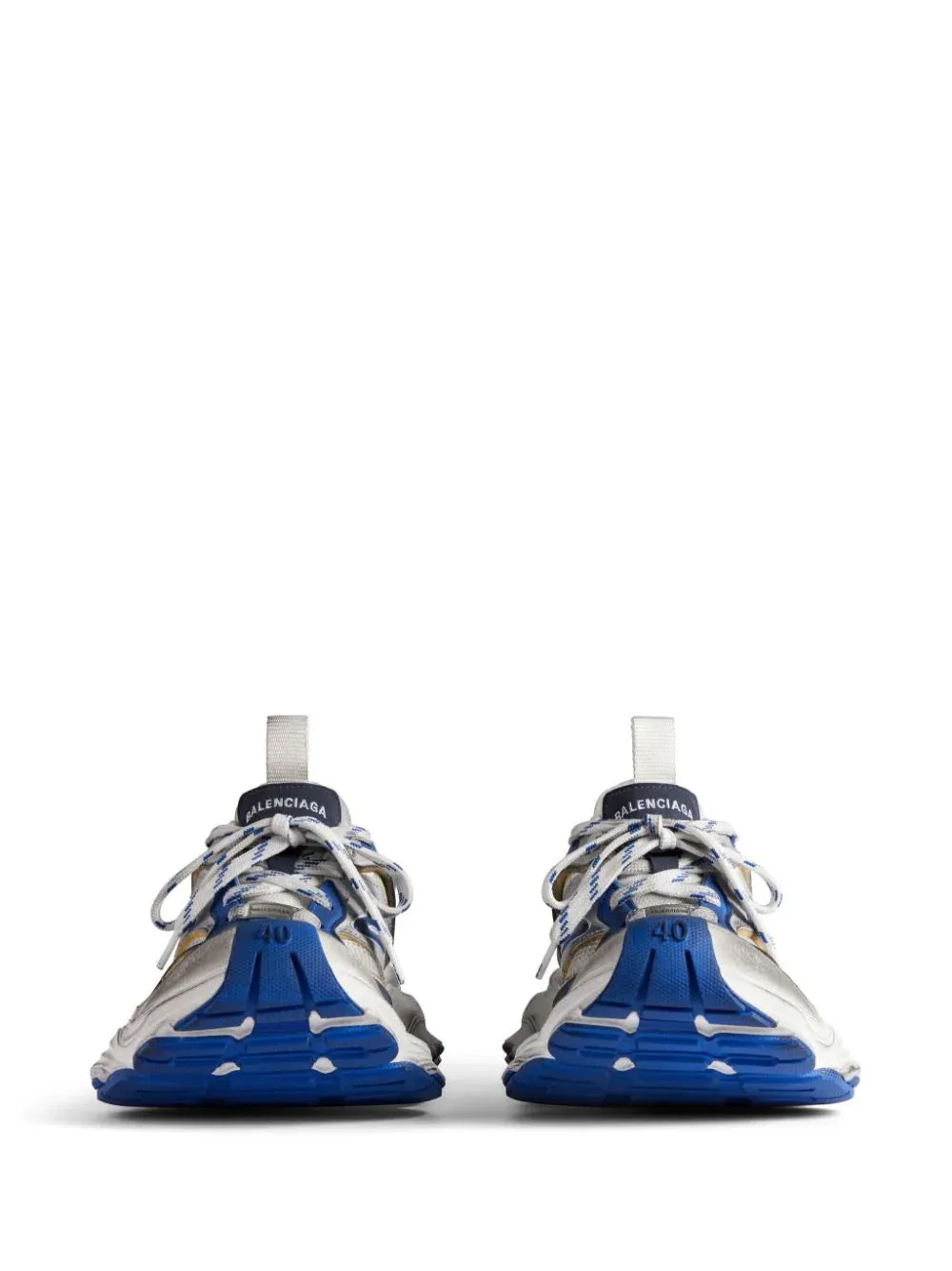 BALENCIAGA - Cargo Sneaker White Blue