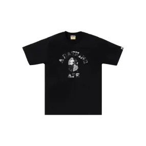 BAPE Liquid Camo College Tee 'Black / Black' (2024)