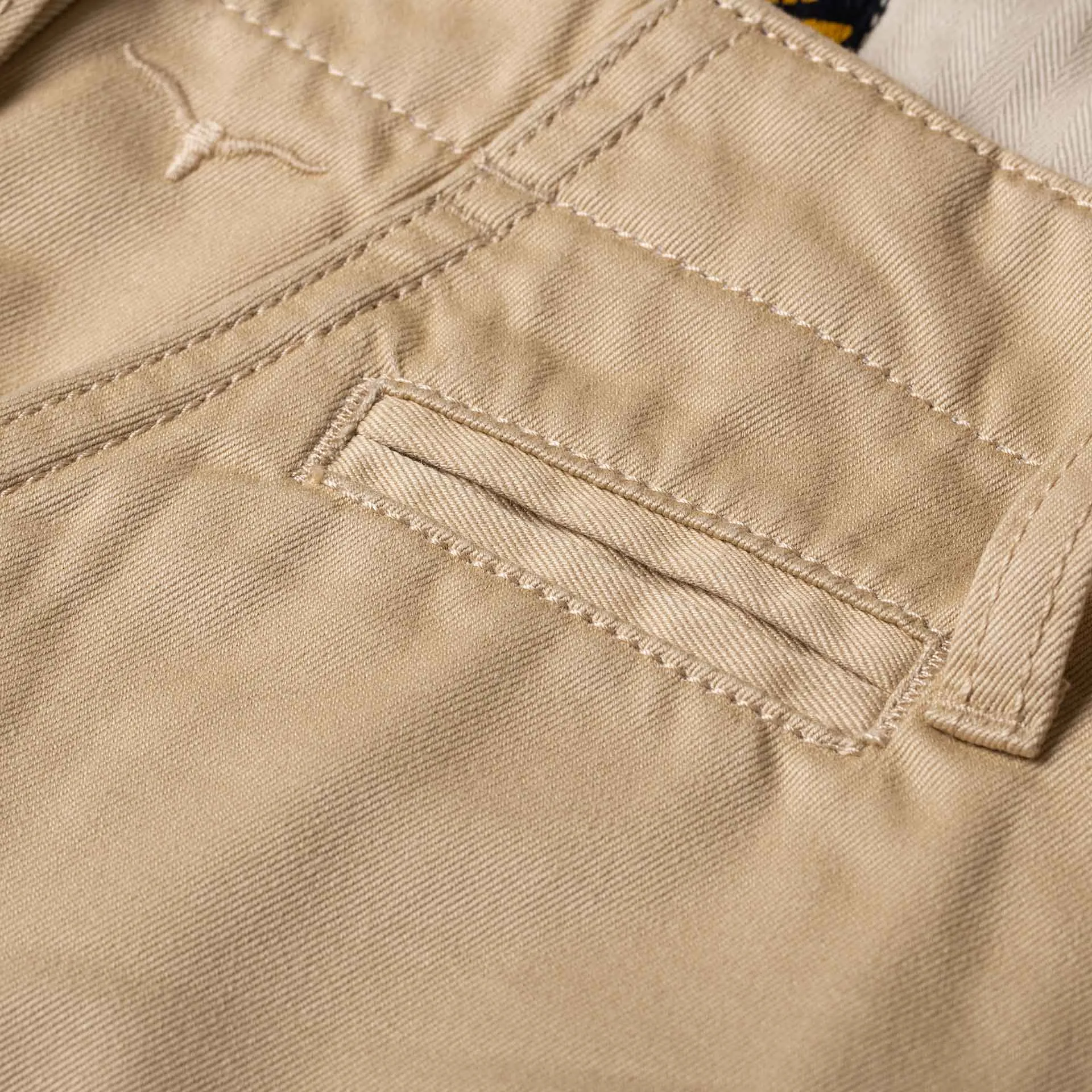 BC-04 RELAXED CHINO 8.5 oz. desert sand sateen twill [CORE]