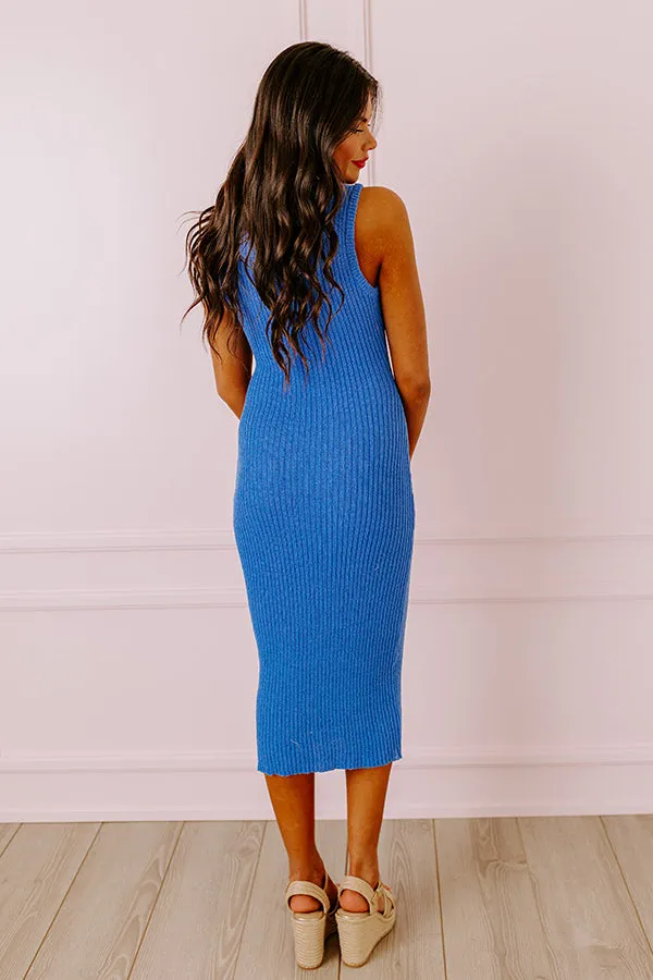 Beach Retreat Knit Midi