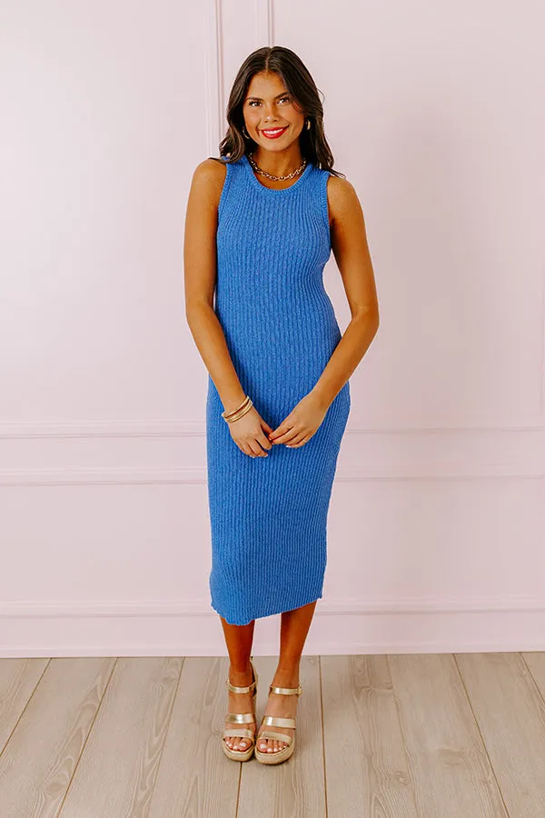 Beach Retreat Knit Midi