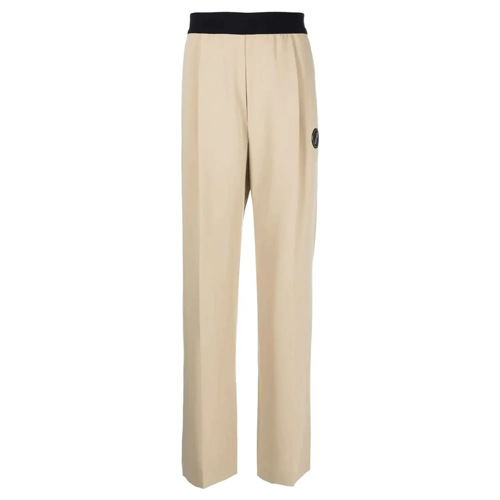 Beige Logo Trousers