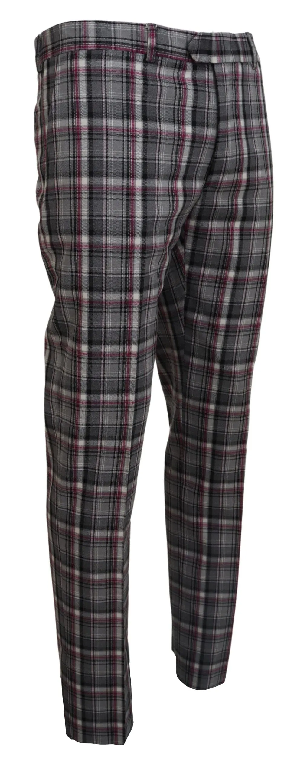 BENCIVENGA Checkered Couture Chino Pants for Men