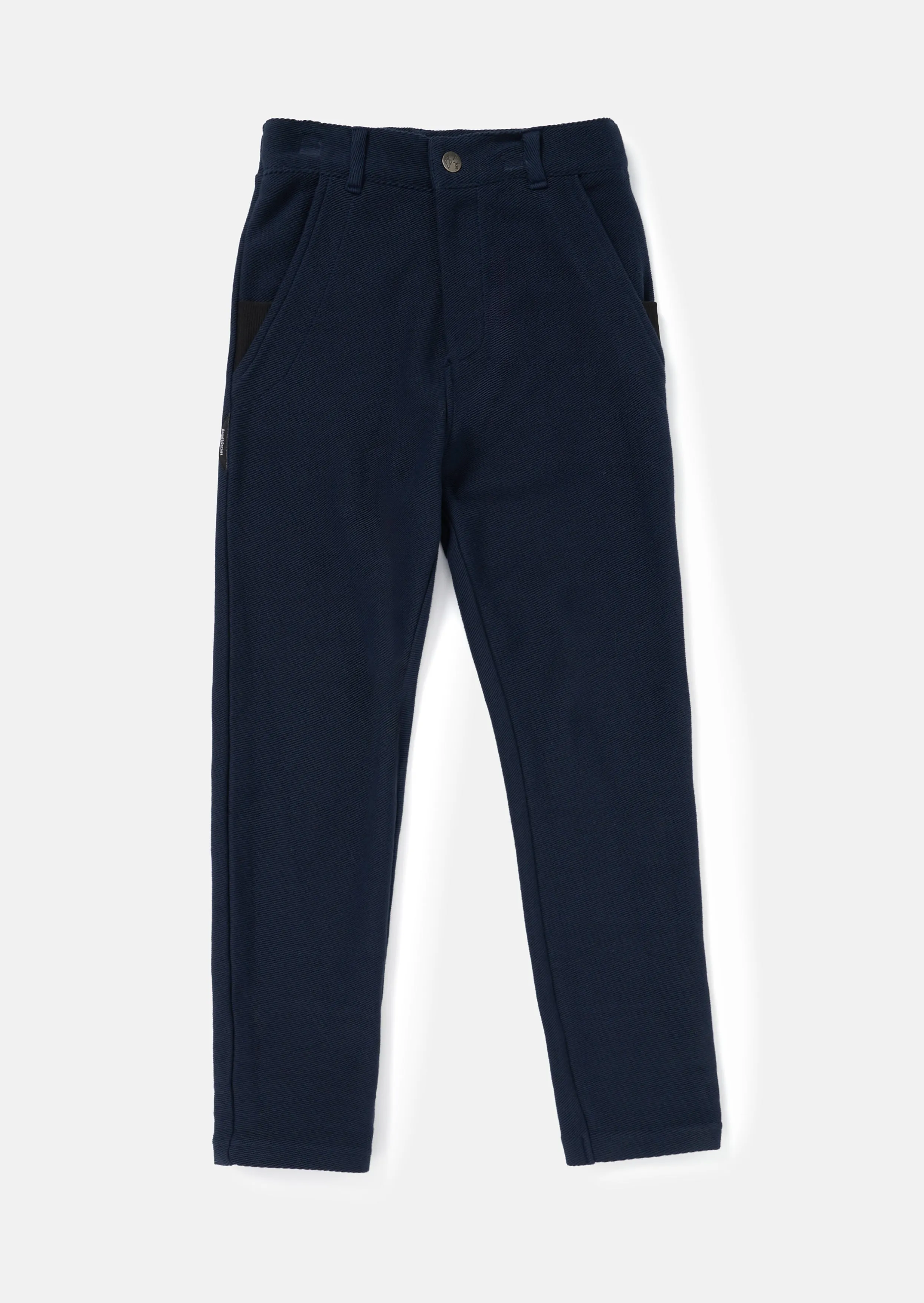 Benjamin Navy Smart Jersey Trouser