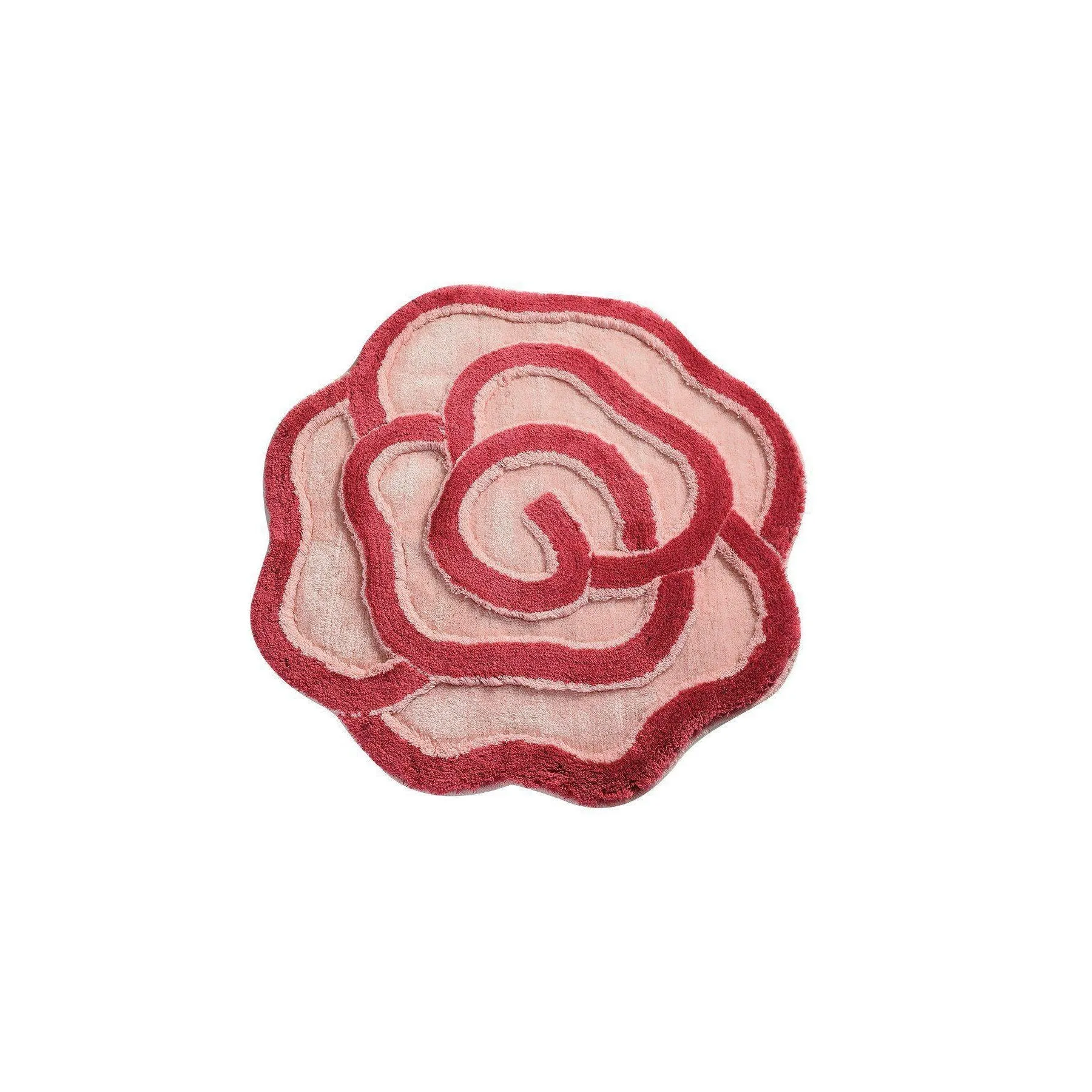 Big Rose - Fuchsia  Bath Mat