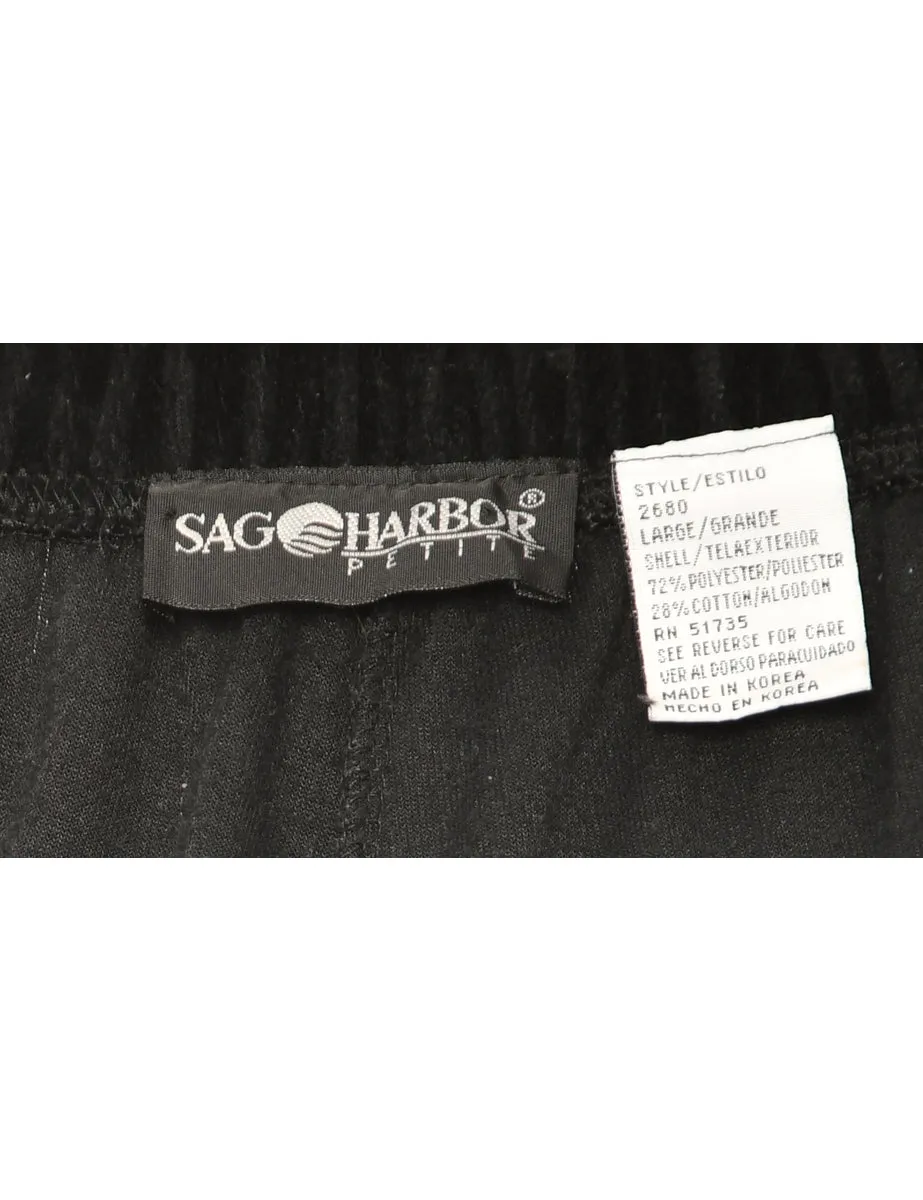 Black Sag Harbor Trousers - W32 L30