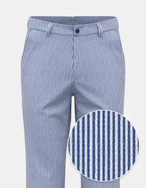 Blue Stripe Seersucker | Chino