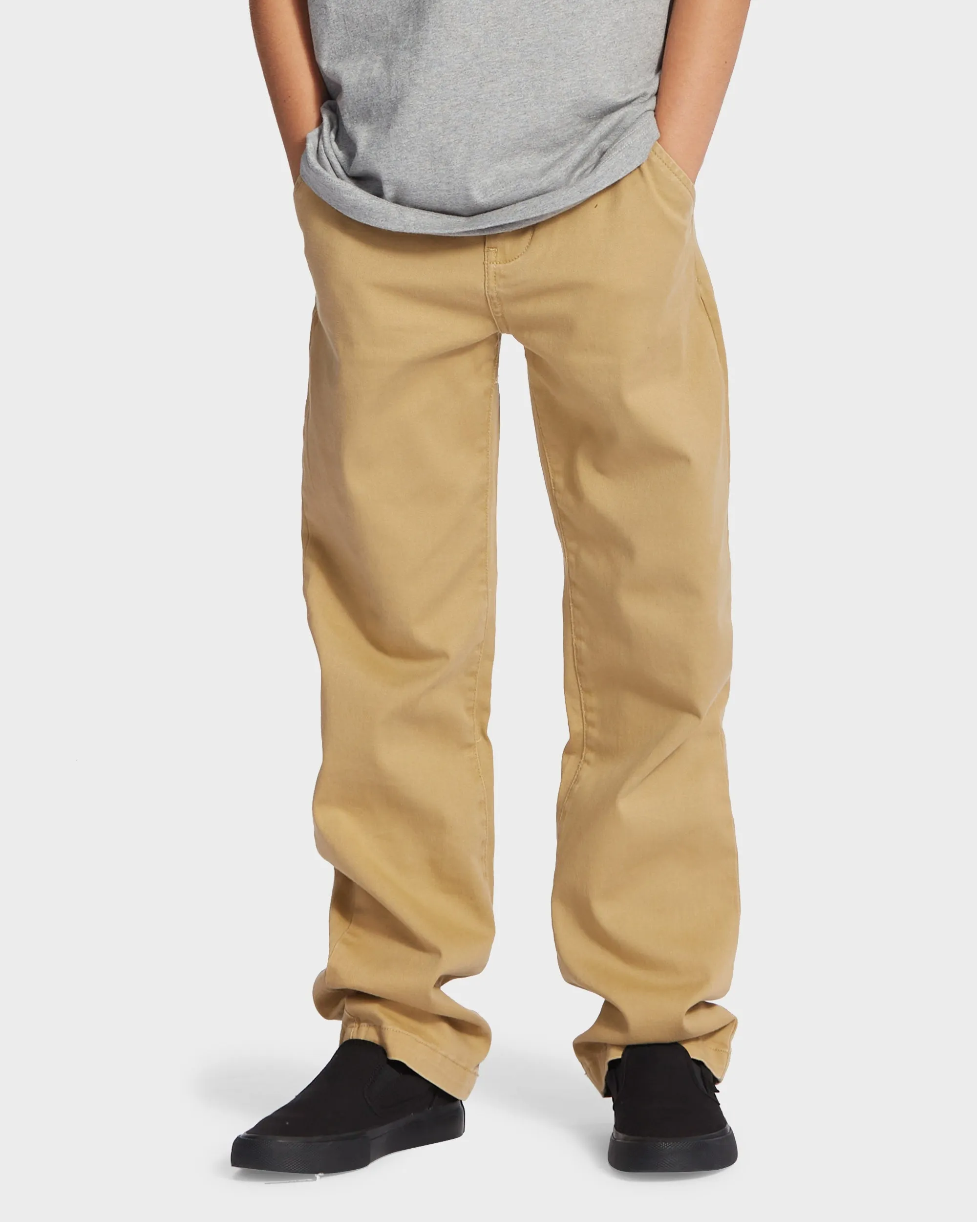 Boys 8-16 Worker Relaxed Chino Pants