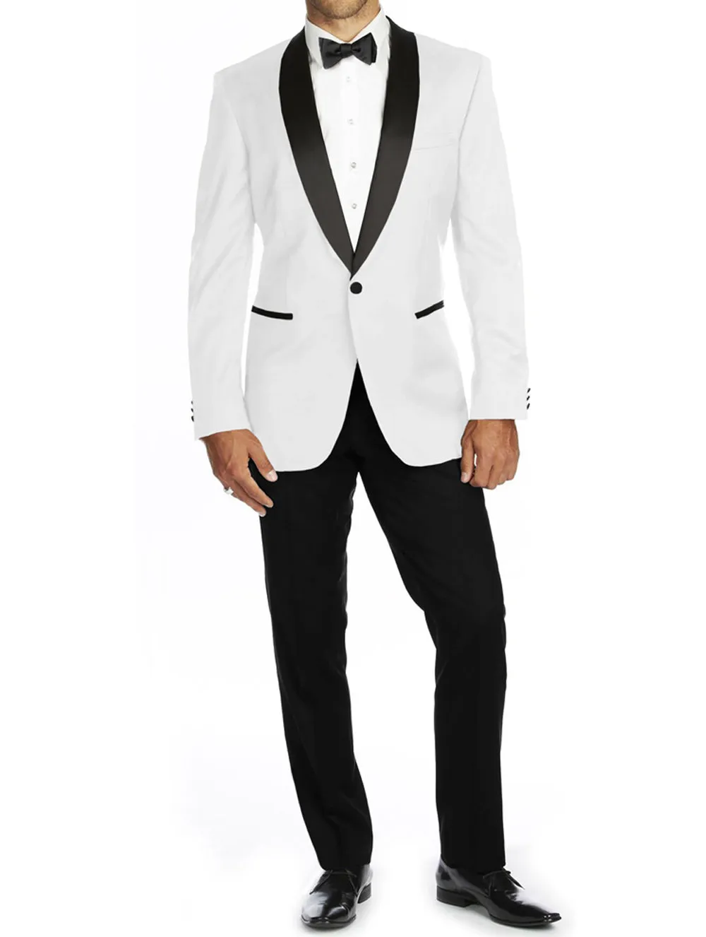 Braveman Men's Shawl Lapel Runway Tuxedo