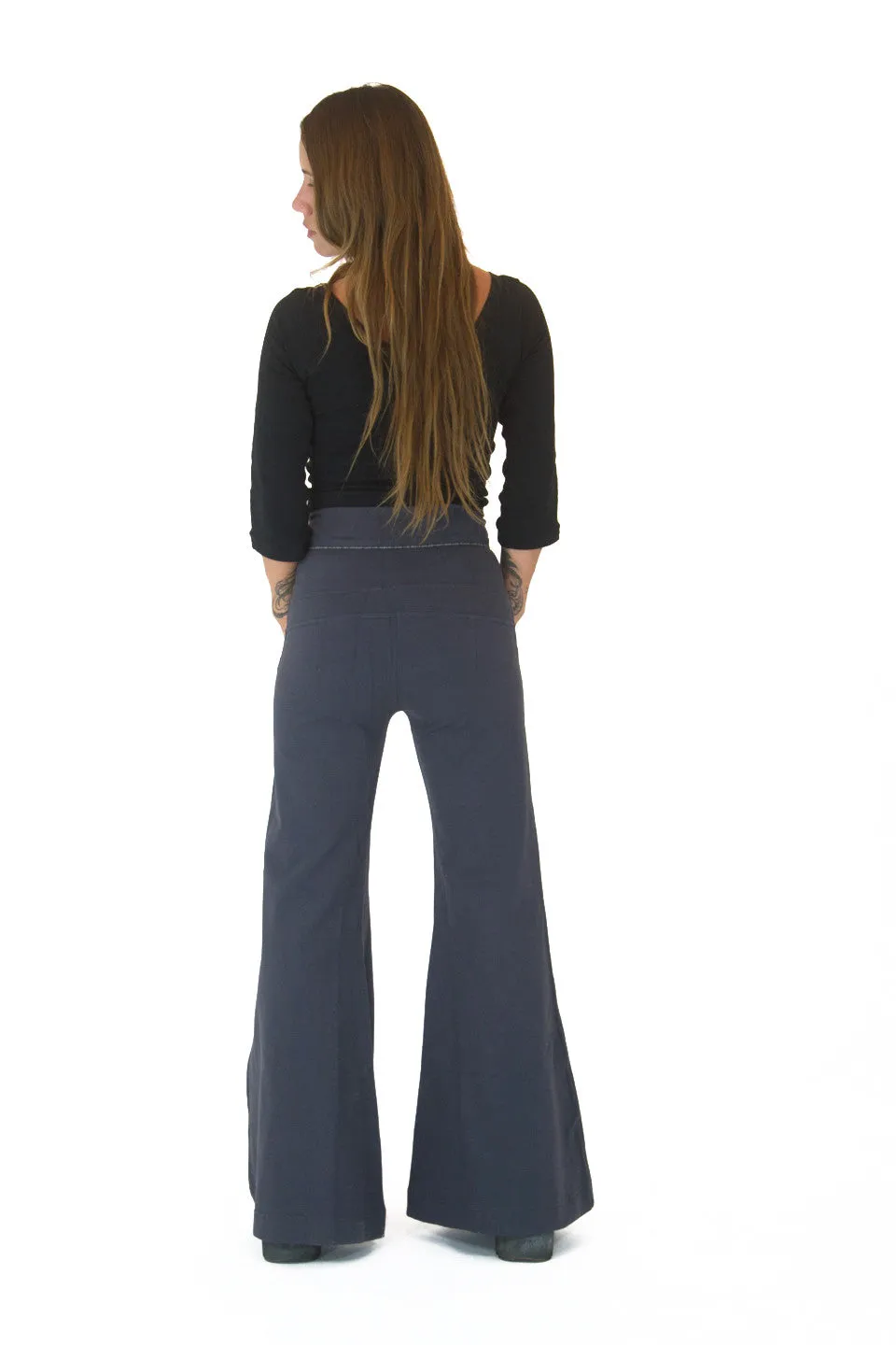 Bridget Pant High Waist Solid