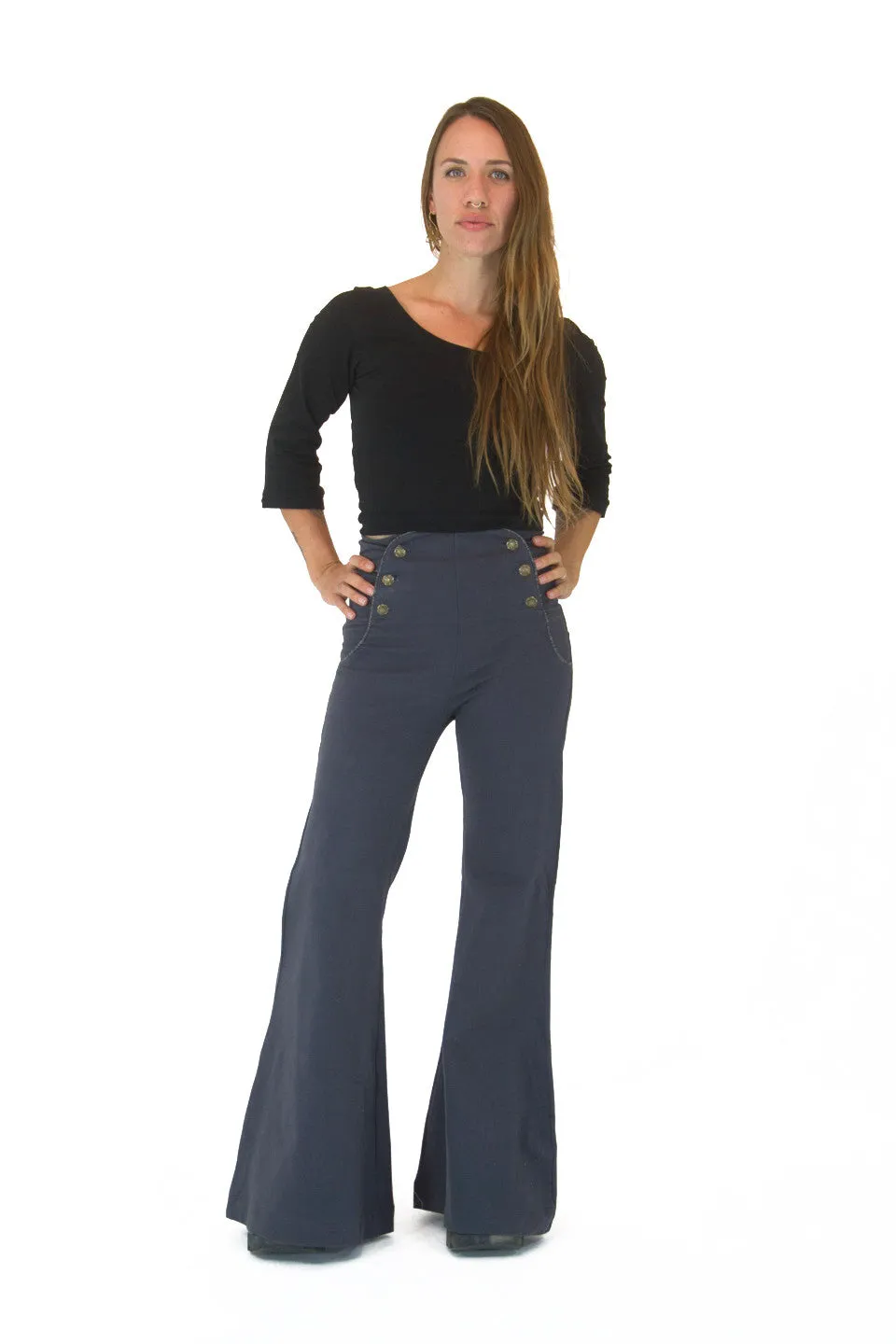 Bridget Pant High Waist Solid