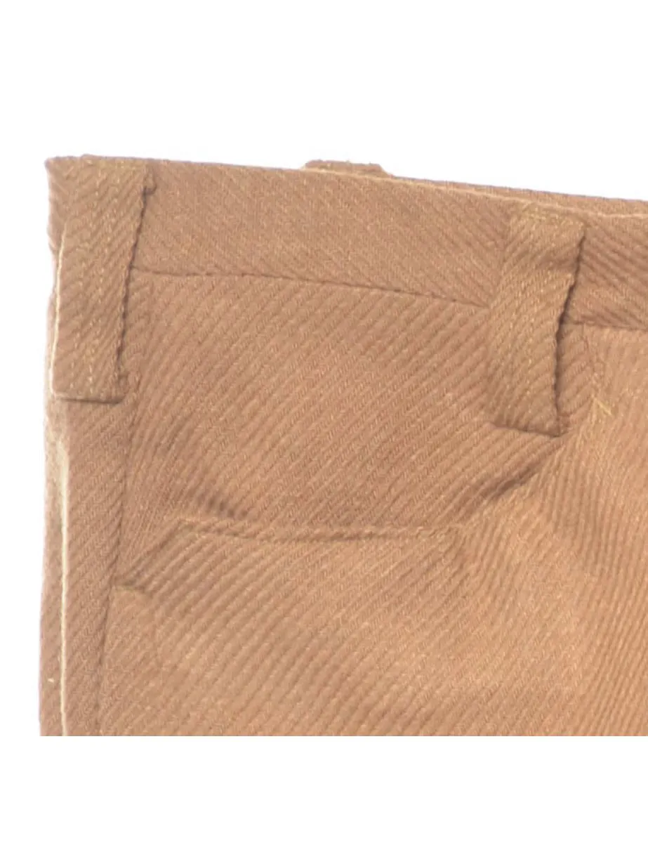 Brown Classic Trousers - W34 L28