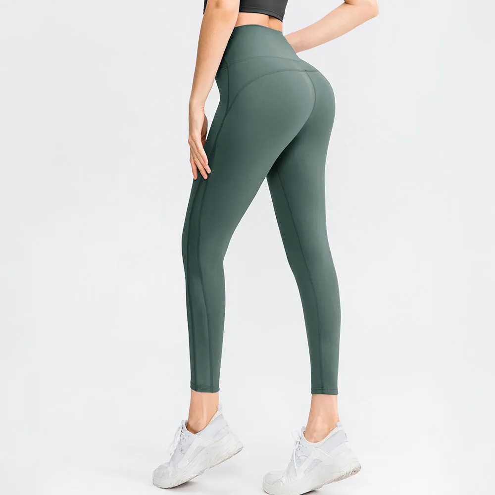 Butt Lifting Yoga Pants for Women – Seamless High Waist Workout Leggings