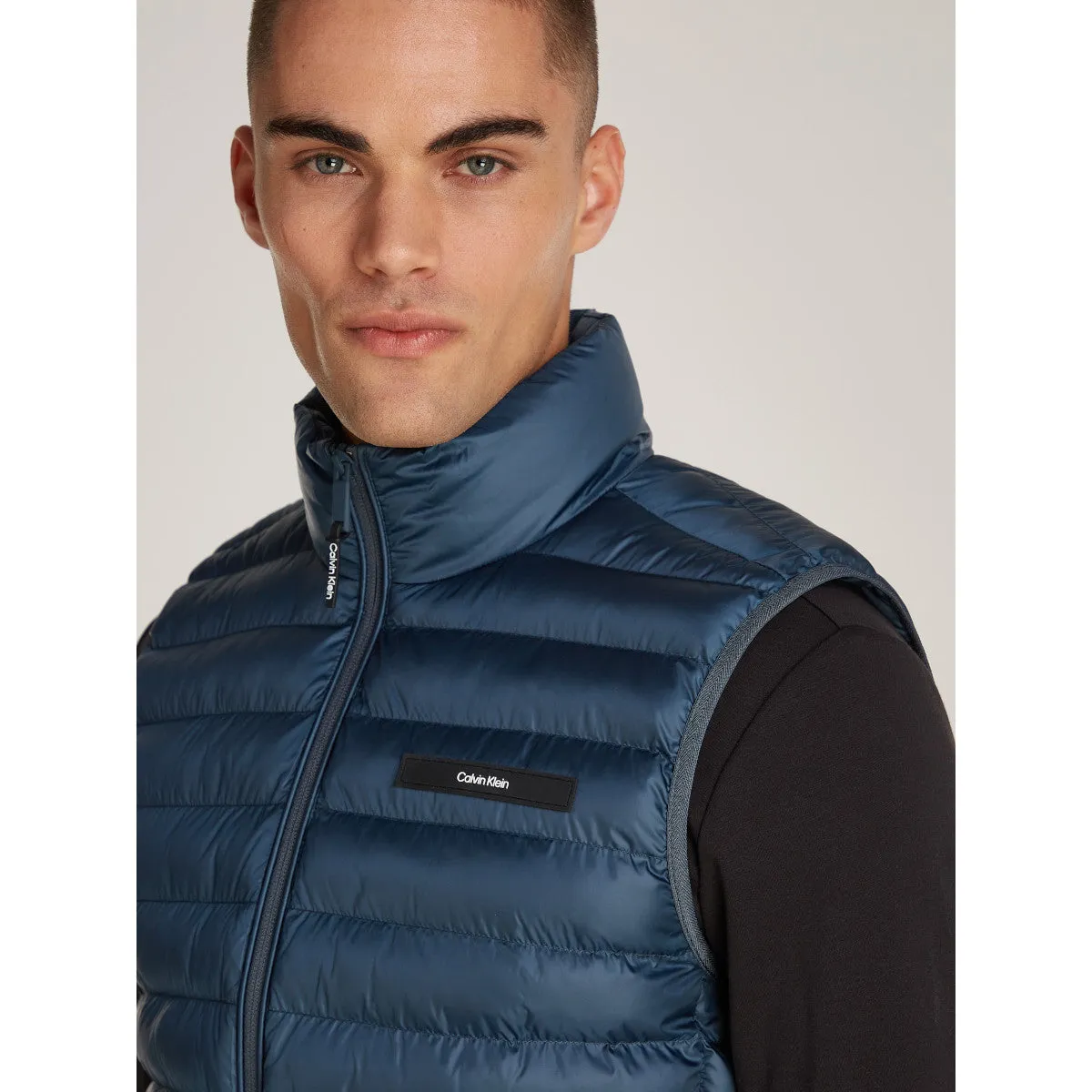 Calvin Klein LW Quilt Gilet PPK Ink