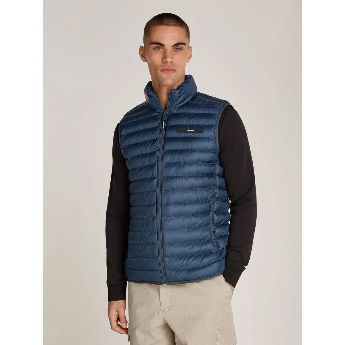 Calvin Klein LW Quilt Gilet PPK Ink