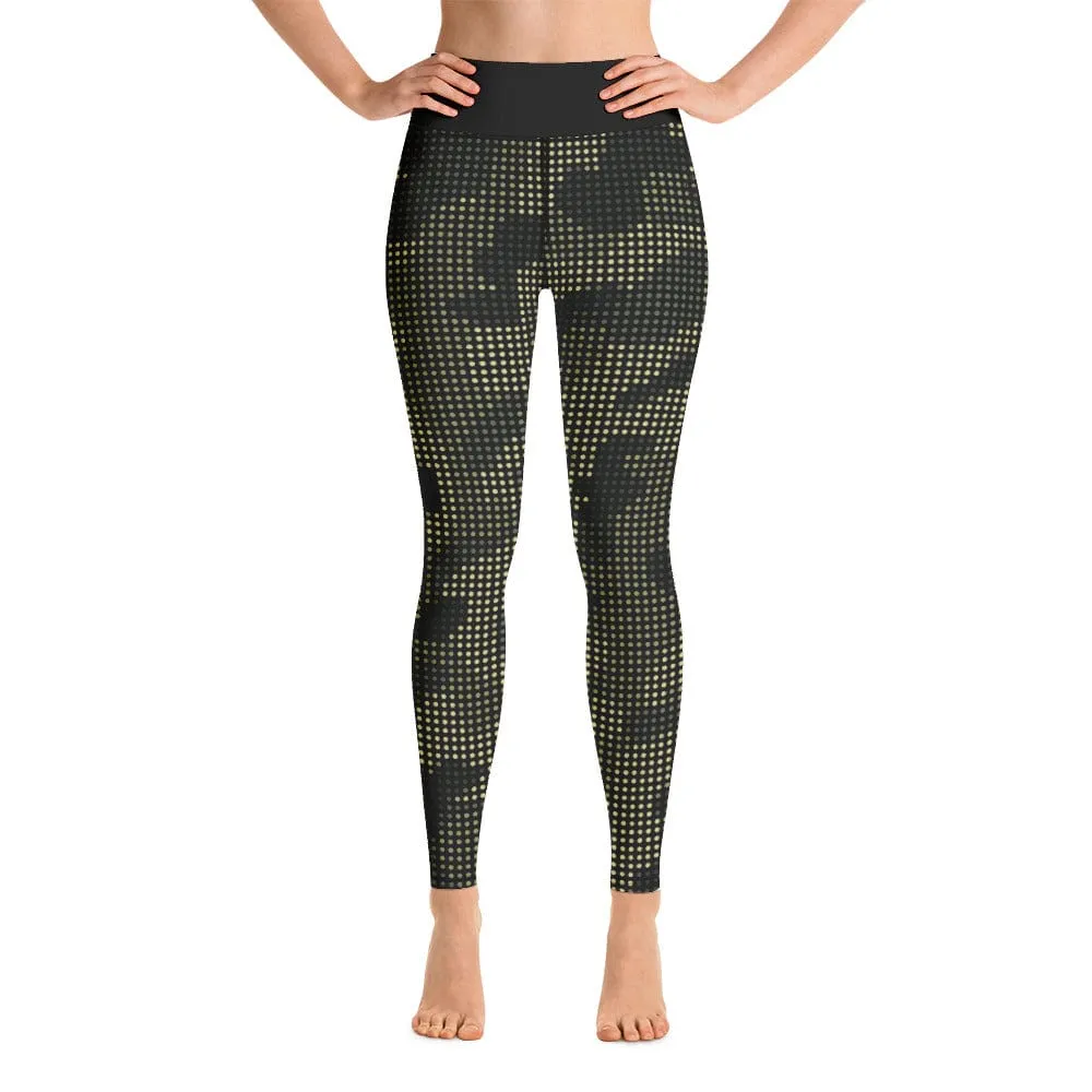 Camo Flow ~ High-Waist Leggings