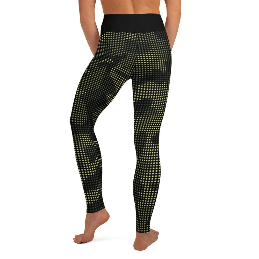 Camo Flow ~ High-Waist Leggings