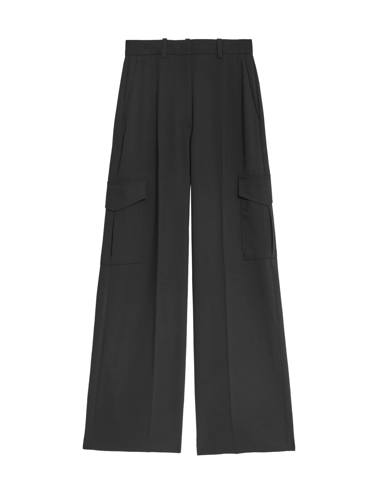 Cargo Wide Leg Trousers