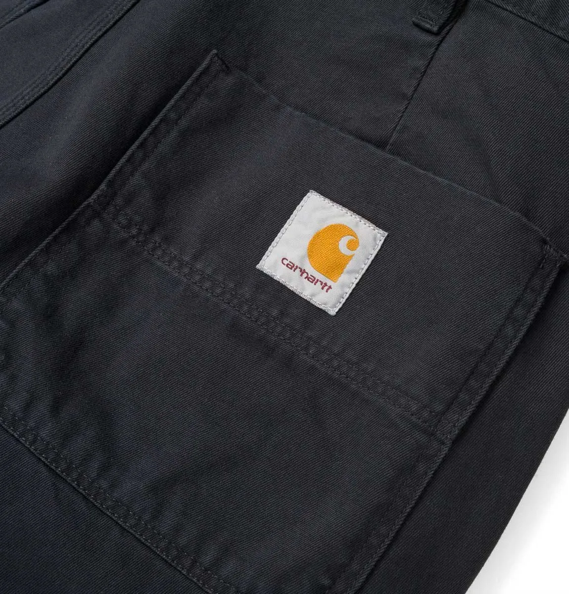 Carhartt WIP Abbott Pant – Dark Navy – Stone Washed