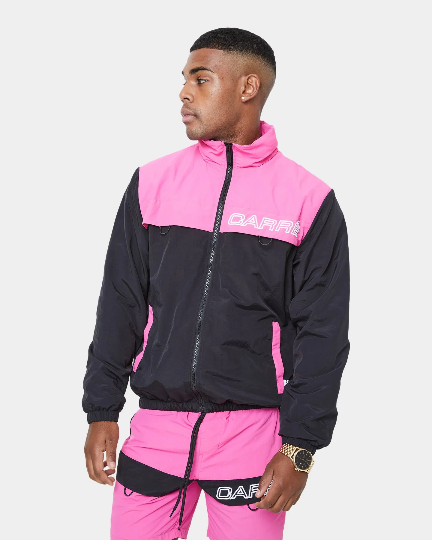 Carré Restart Track Jacket Black/Pink