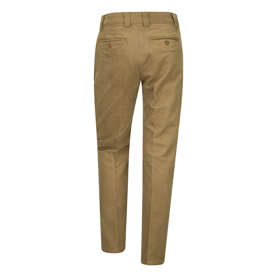 Carrick Stretch Technical Moleskin Trousers  - Dried Moss by Hoggs of Fife