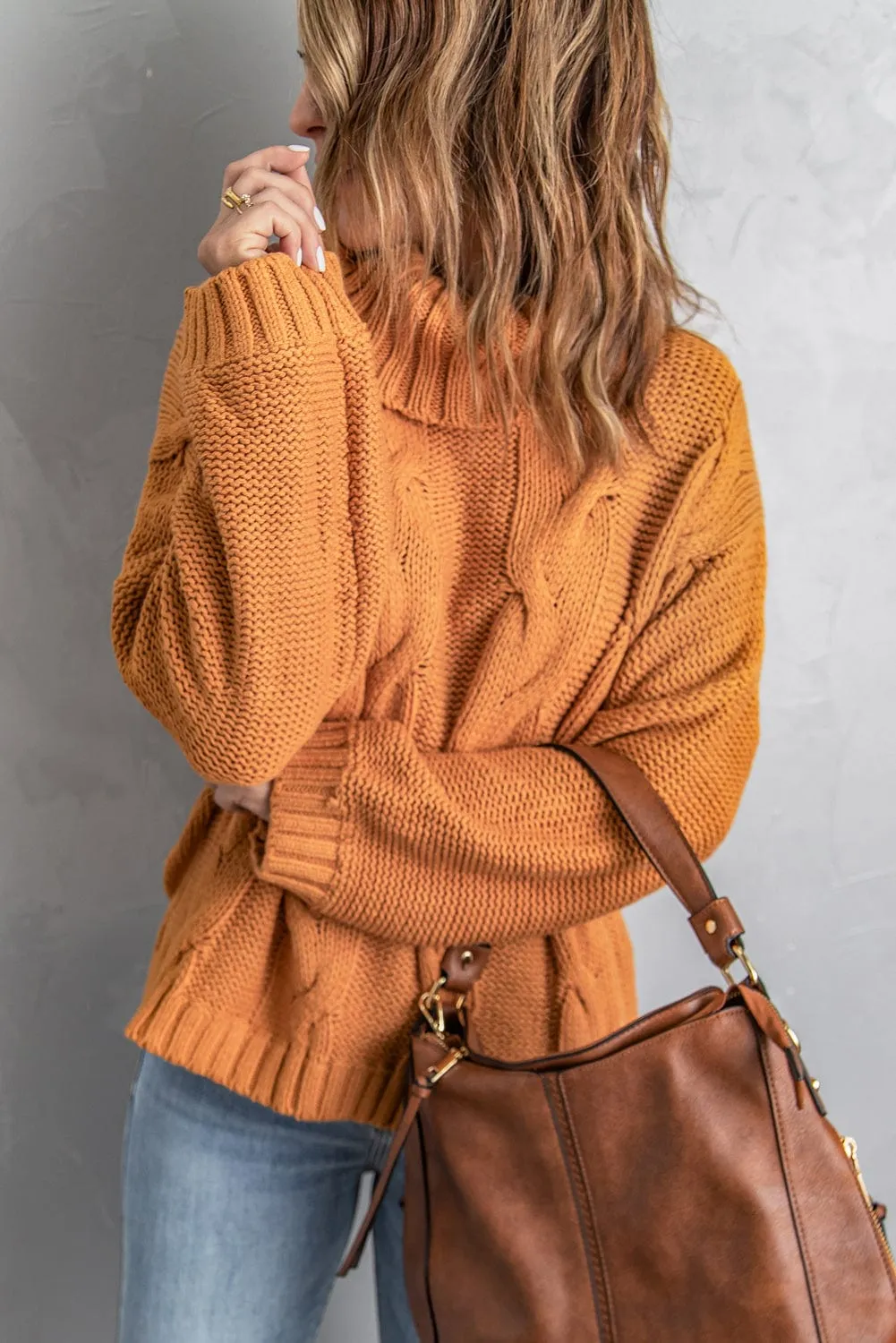 Casual Loose Knit Cardigan