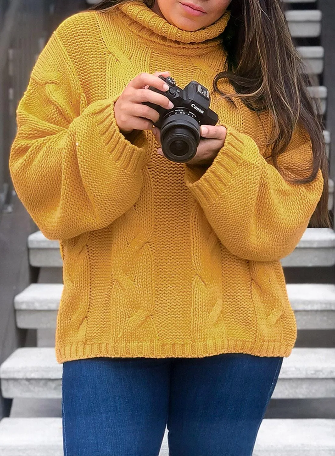 Casual Loose Knit Cardigan