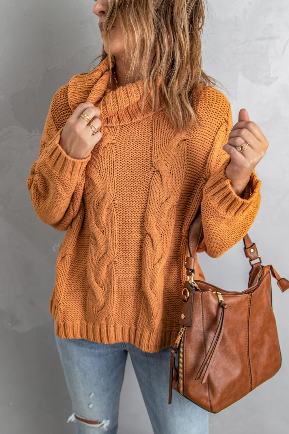 Casual Loose Knit Cardigan