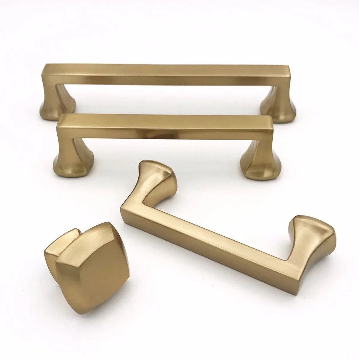 Champagne Bronze "Avant" Cabinet Knobs and Pulls