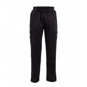 Chef Works Unisex Classic Fit Cargo Chefs Trousers Black 2XL - B222-XXL