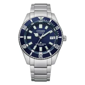 Citizen Men's Watch Promaster Diver Automatic Super Titanium Blue NB6021-68L