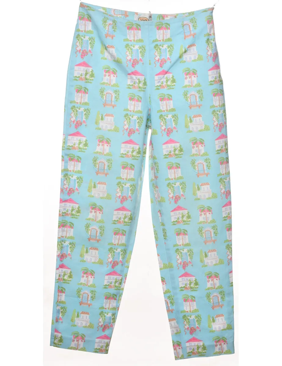 Classic Novelty Print Trousers - W28 L29