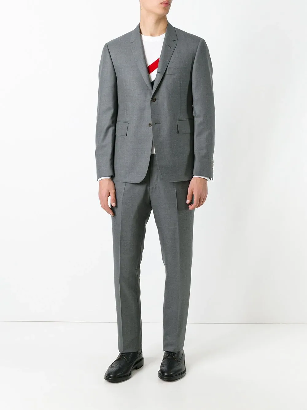 Classic Suit Fit With Tie